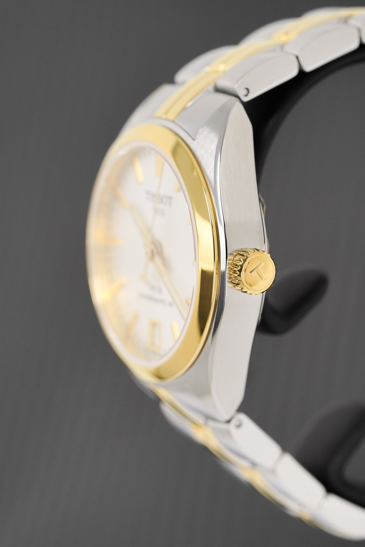 Tissot Ladies Watch PR 100 Powermatic 80 Date Automatic Two-Tone T1012072203100