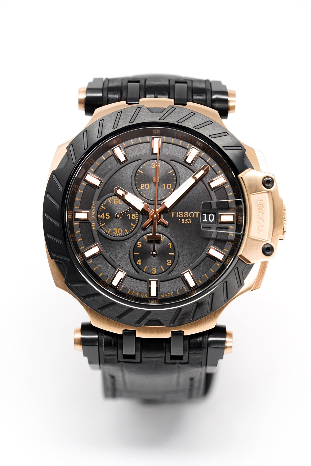 Tissot Men's Automatic Watch T-Race Chronograph Rose Gold T1154273705101