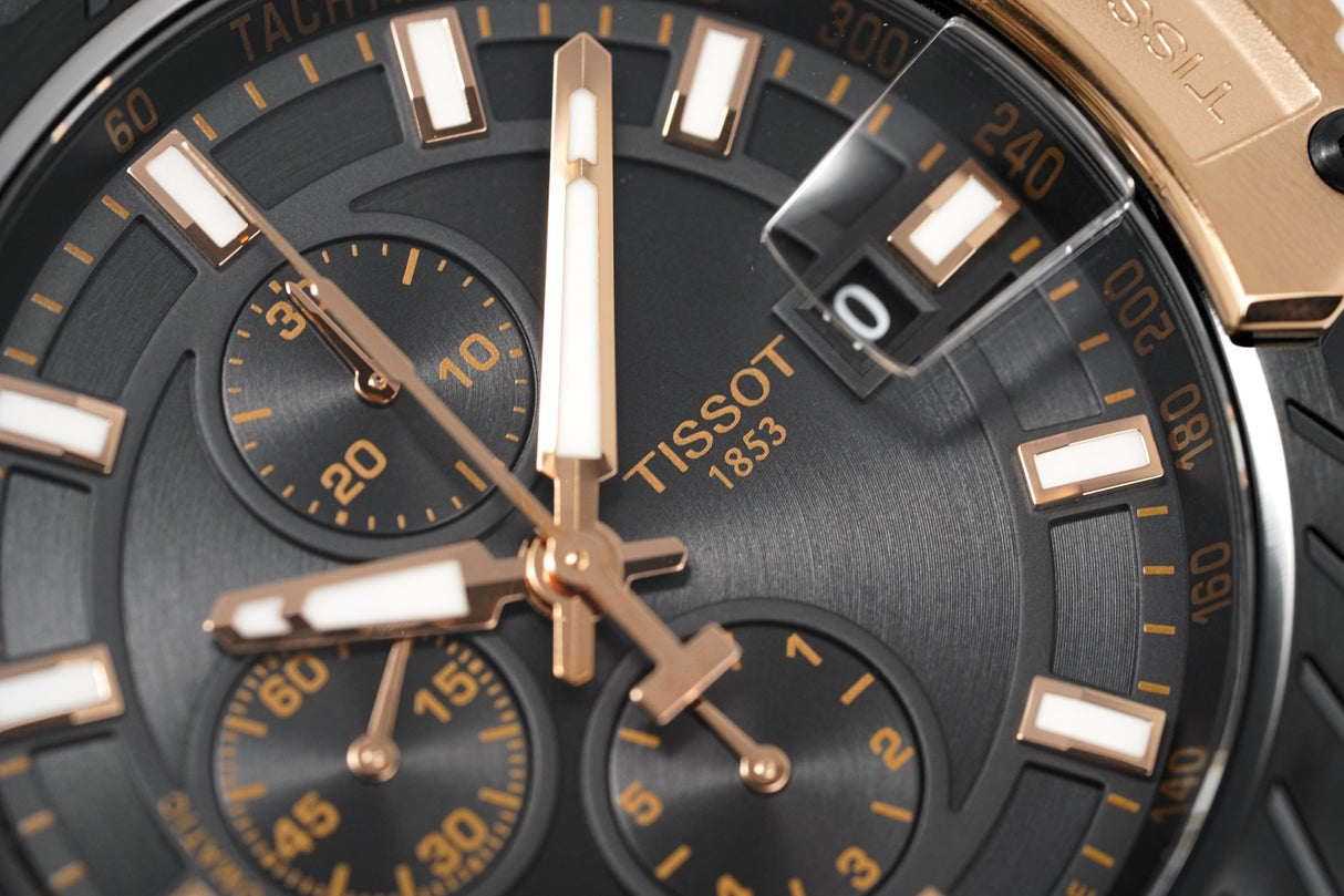 Tissot Men's Automatic Watch T-Race Chronograph Rose Gold T1154273705101