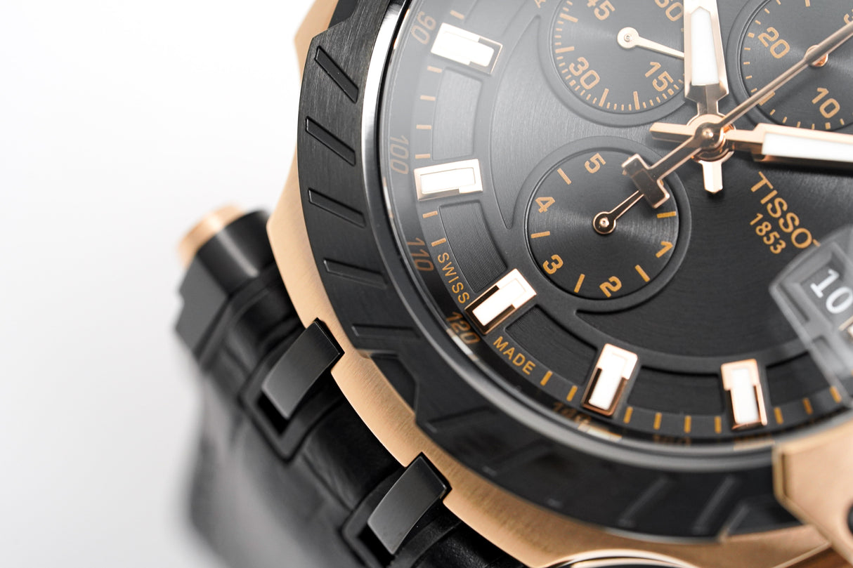 Tissot Men's Automatic Watch T-Race Chronograph Rose Gold T1154273705101