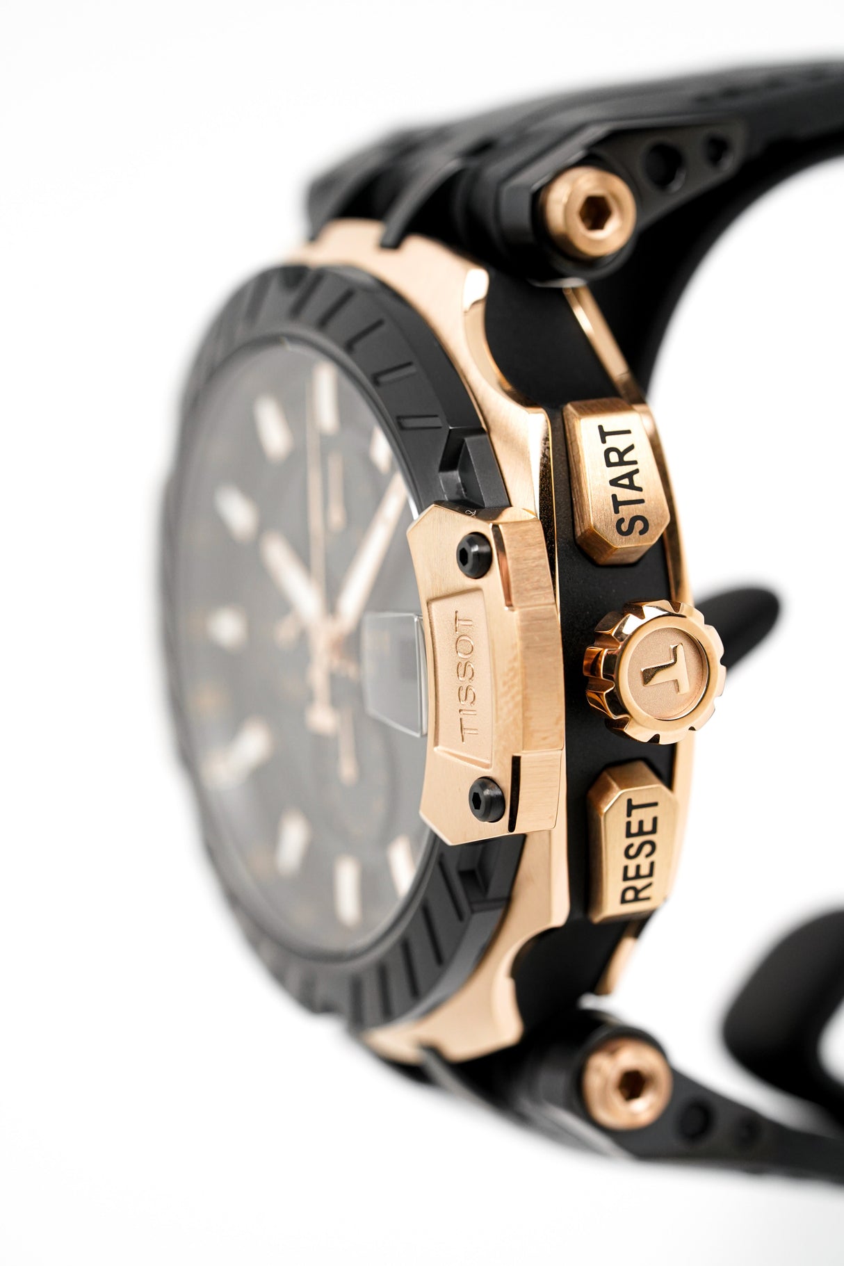 Tissot Men's Automatic Watch T-Race Chronograph Rose Gold T1154273705101