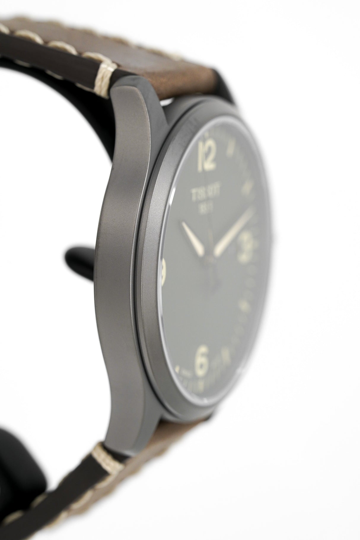 Tissot Watch Gent XL Green/Brown T1164103609700