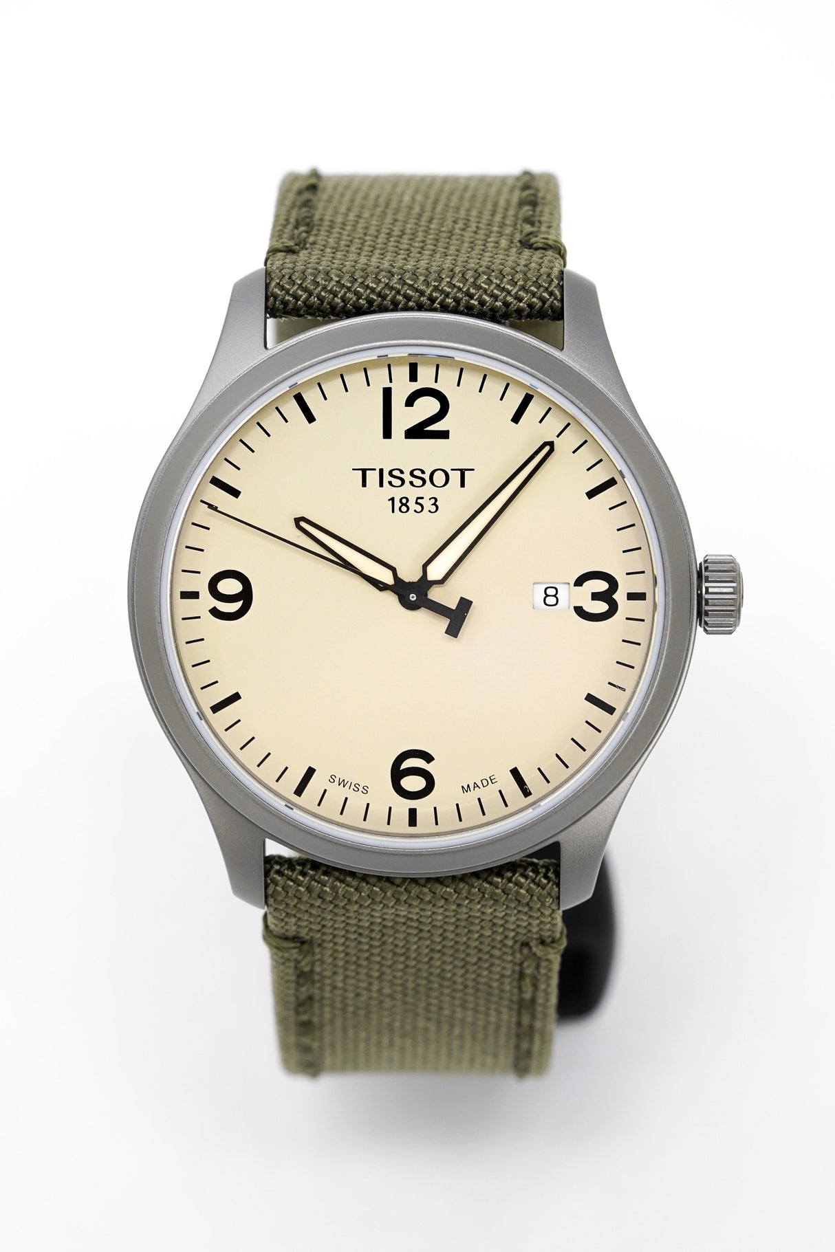 Tissot Watch Gent XL Cream/Green T1164103726700