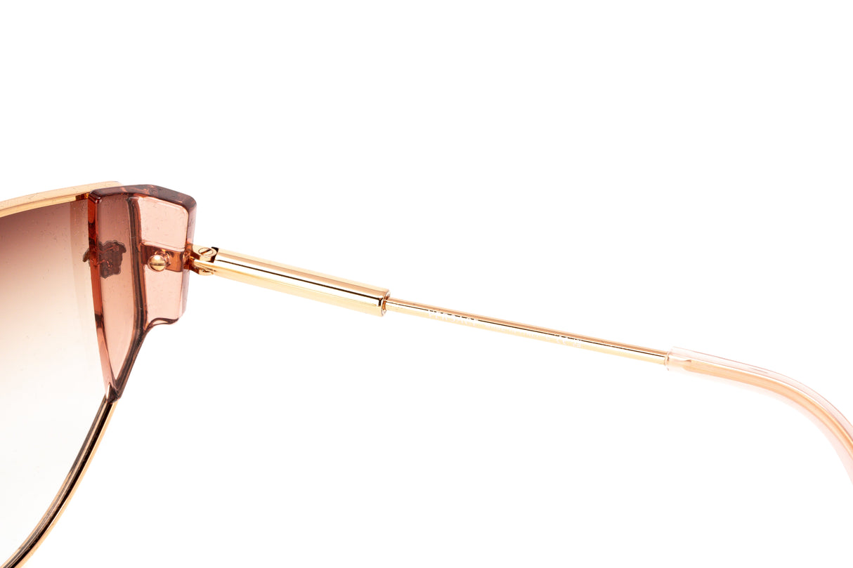 Versace Women's Sunglasses Cat Eye Rose Gold/Pink Graduated VE223914120P