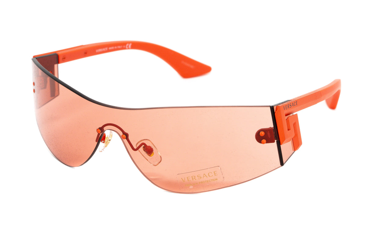 Versace Women's Sunglasses Rimless Shield Red/Pink VE2241147884