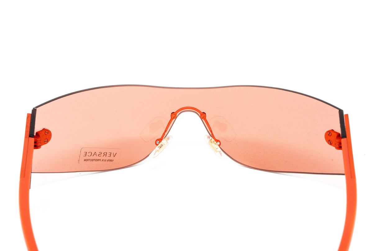 Versace Women's Sunglasses Rimless Shield Red/Pink VE2241147884