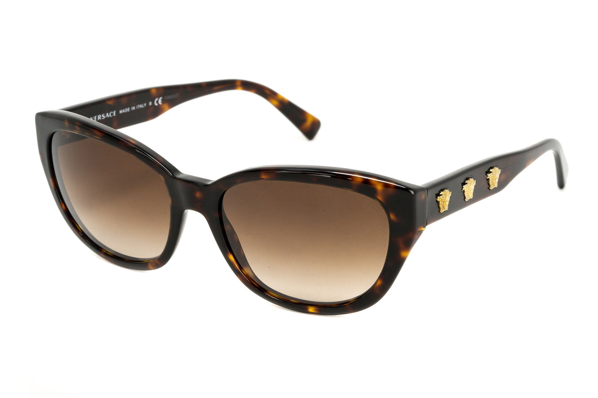 Versace Women's Sunglasses Butterfly Tortoise/Brown VE4343108/13