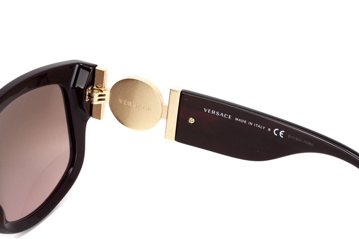 Versace Women's Sunglasses Cat Eye Burgundy/Rose VE4372512314