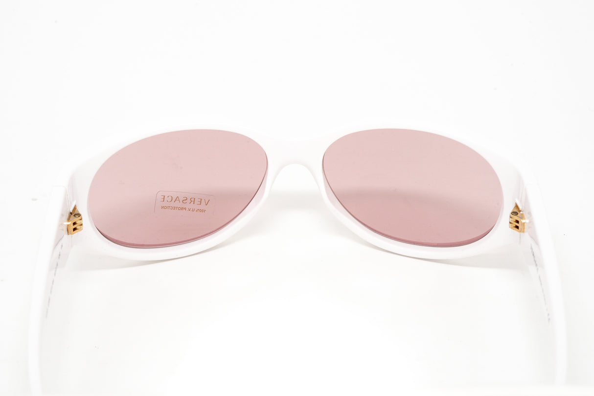 Versace Women's Sunglasses Cat Eye White/Pink VE438640184