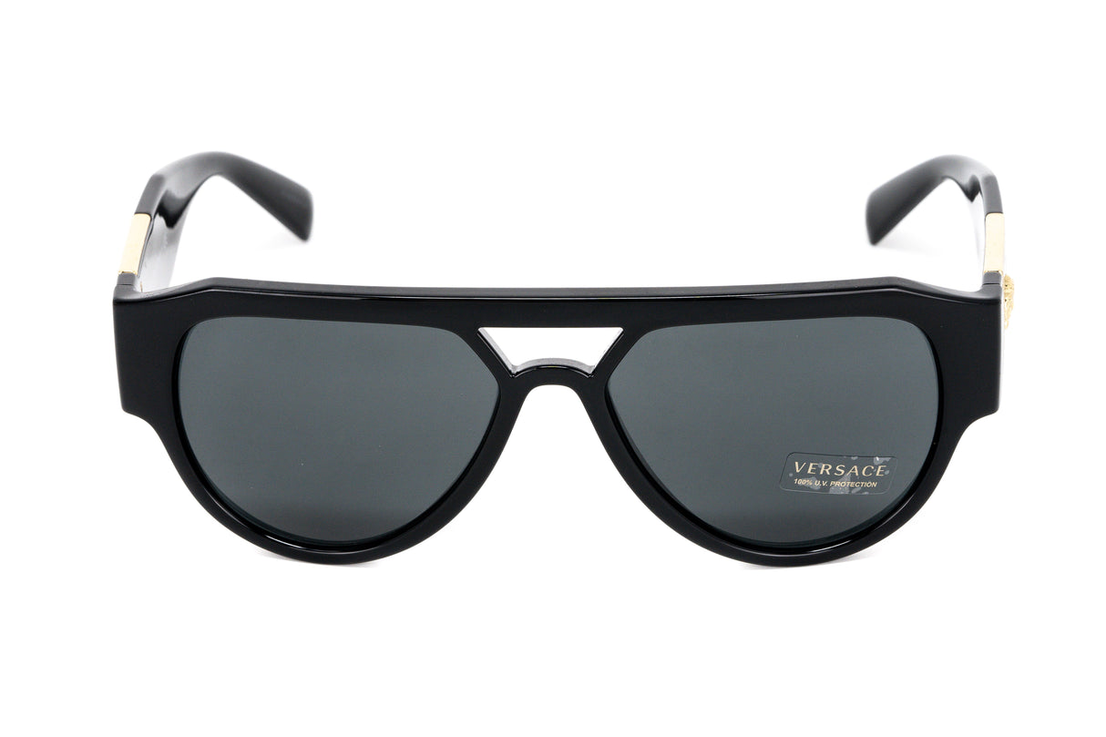 Versace Men's Sunglasses Pilot Black VE4401GB1/87