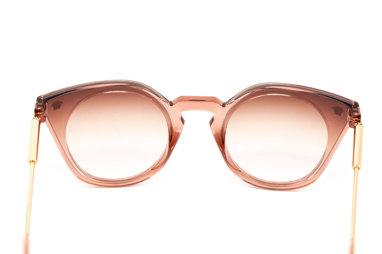 Versace Women's Sunglasses Square Pink/Gold VE441053220P