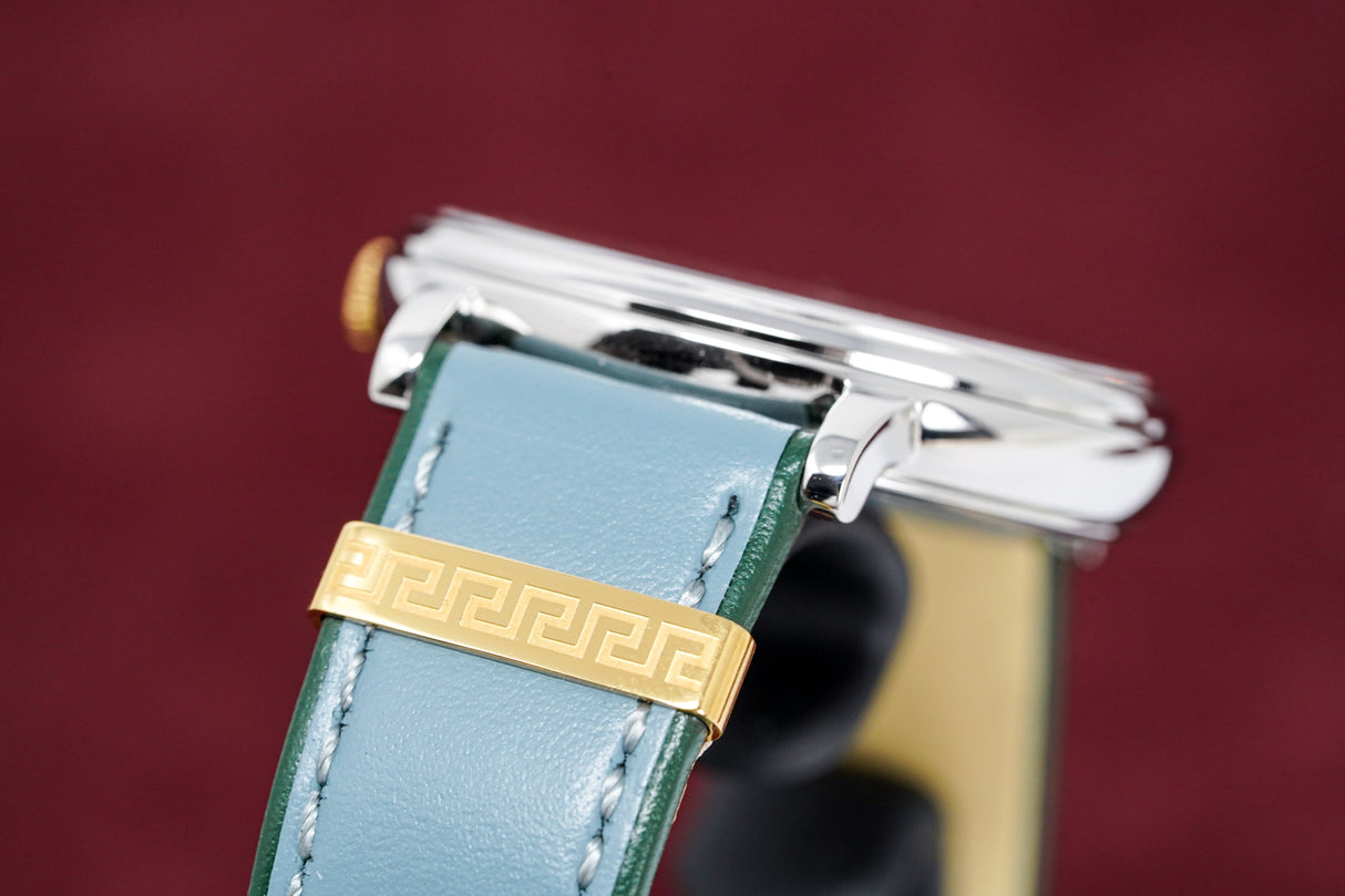 Versace Ladies Watch V-Circle 'COURAGE' Blue VBP010017