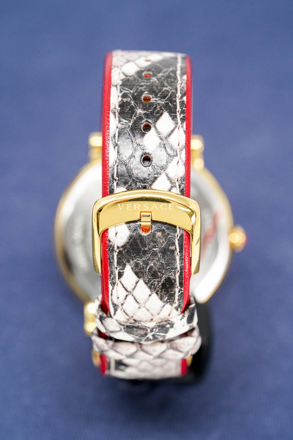 Versace V-Circle Manifesto 38mm Love Edition White