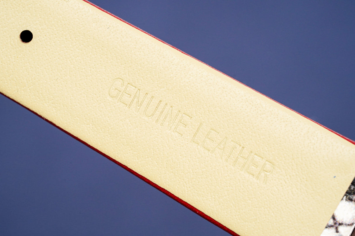 Versace V-Circle Manifesto 38mm Love Edition White