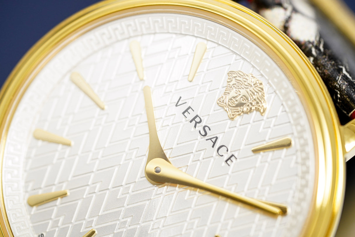 Versace V-Circle Manifesto 38mm Love Edition White