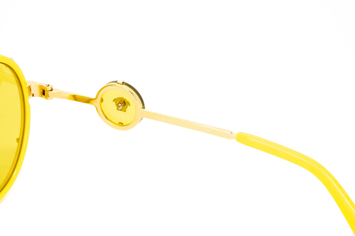 Versace Women's Sunglasses Pilot Yellow VE223214736D