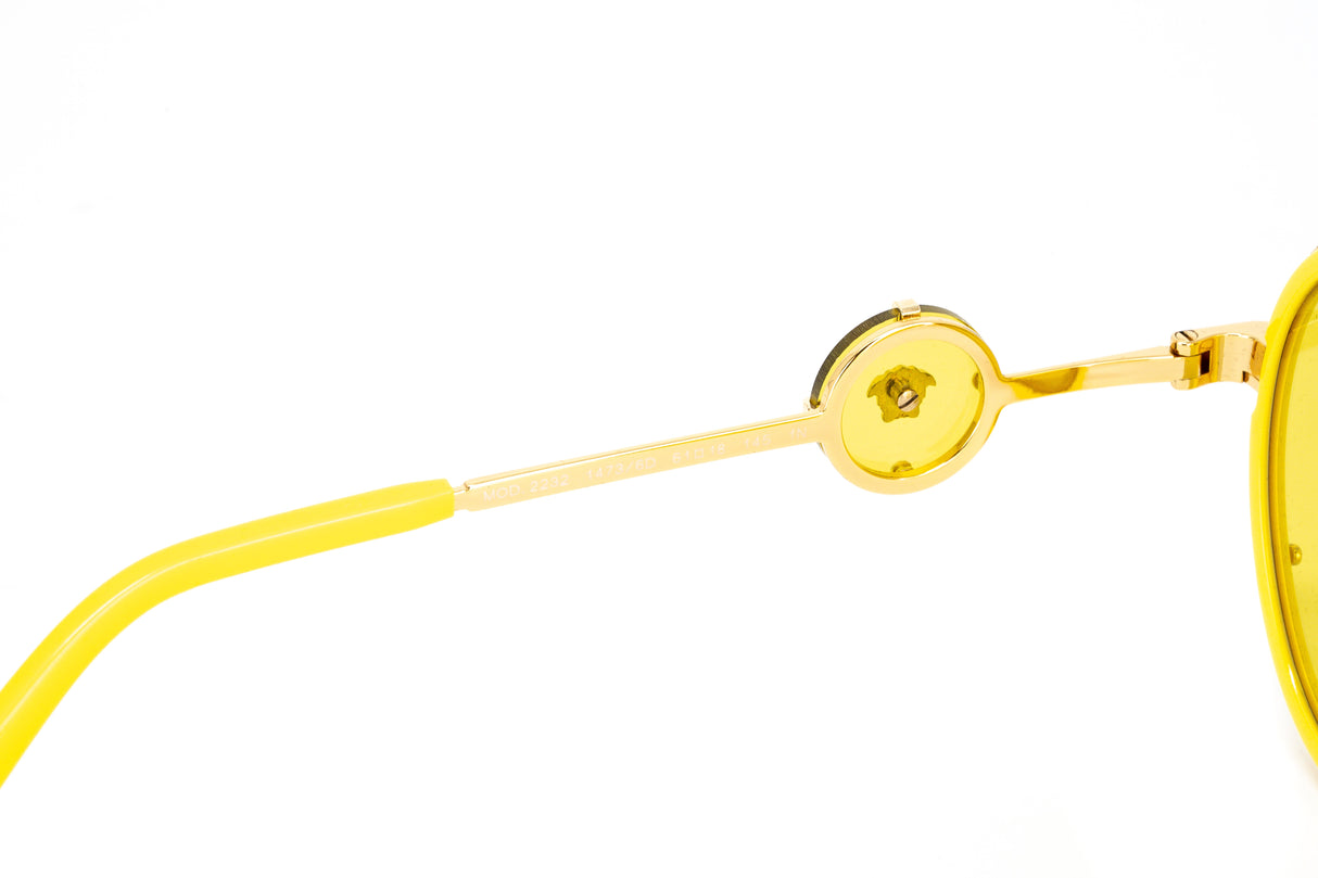 Versace Women's Sunglasses Pilot Yellow VE223214736D