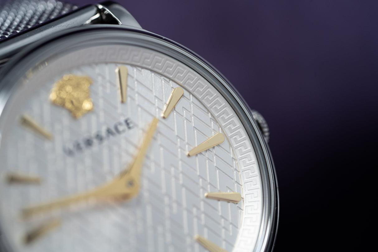 Versace V-Circle Manifesto Silver