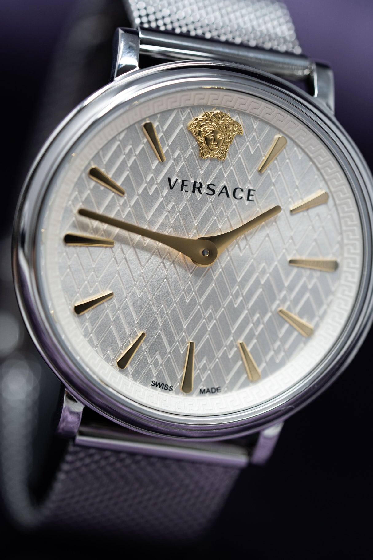 Versace V-Circle Manifesto Silver