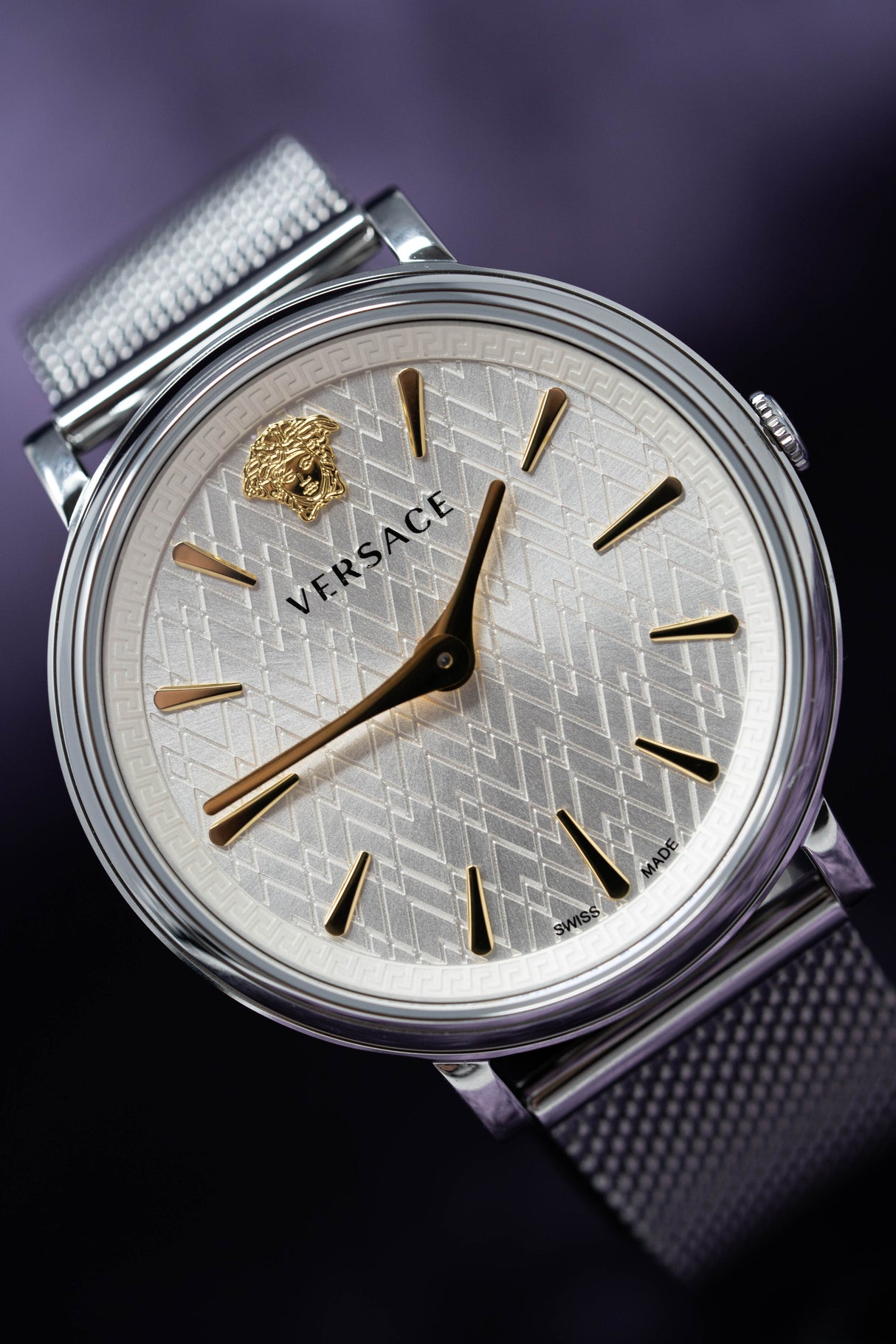 Versace V-Circle Manifesto Silver