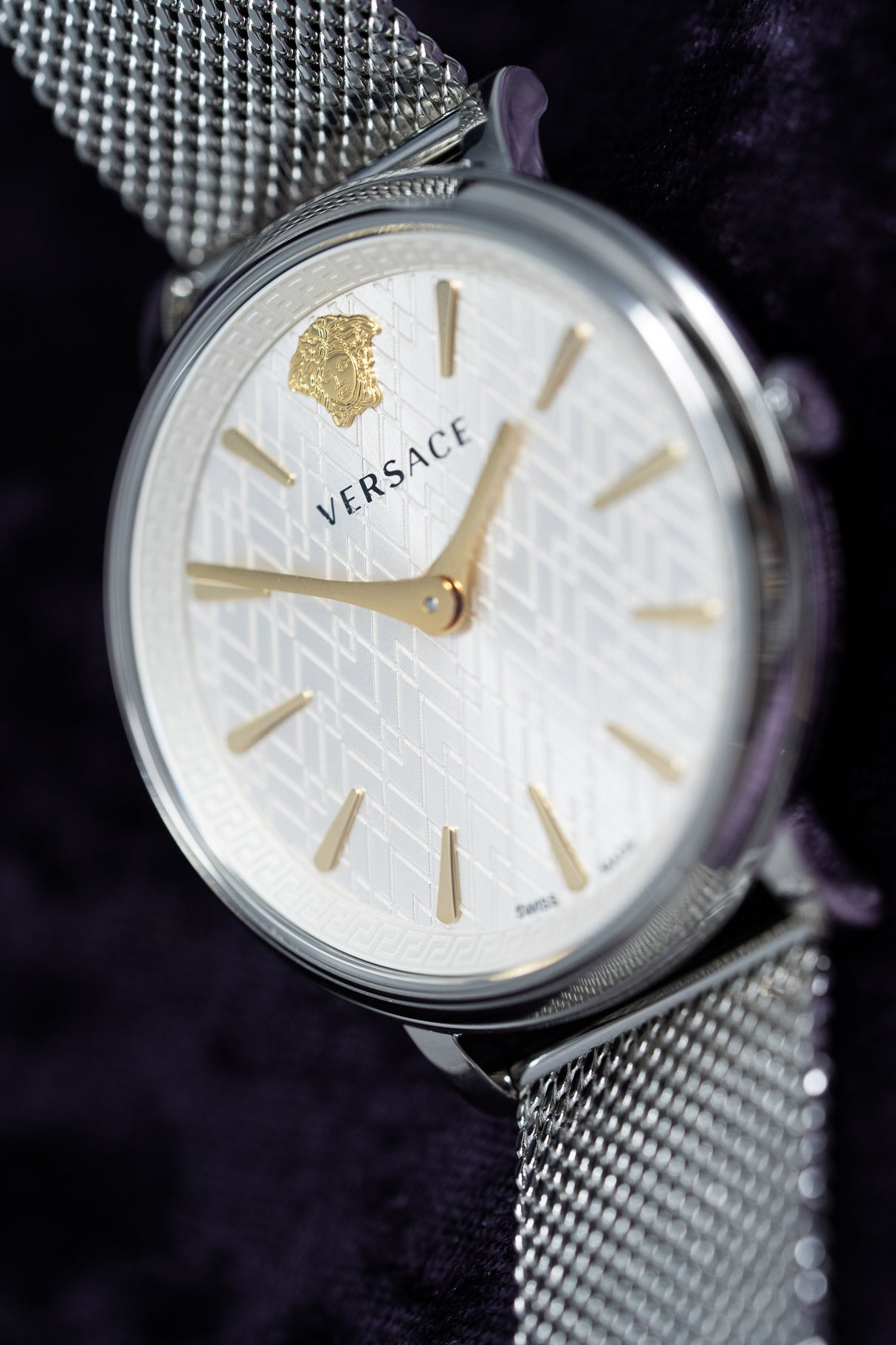 Versace V-Circle Manifesto Silver