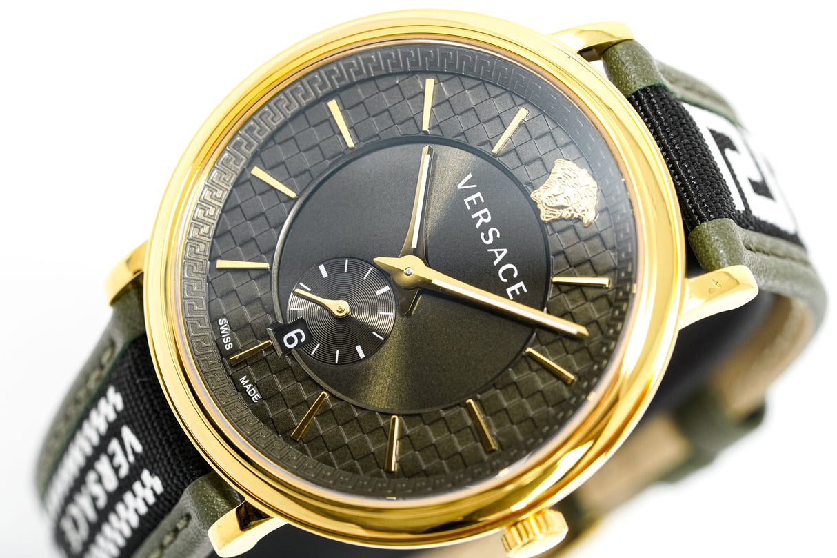 Versace Men's Watch V-Circle Green VEBQ01519