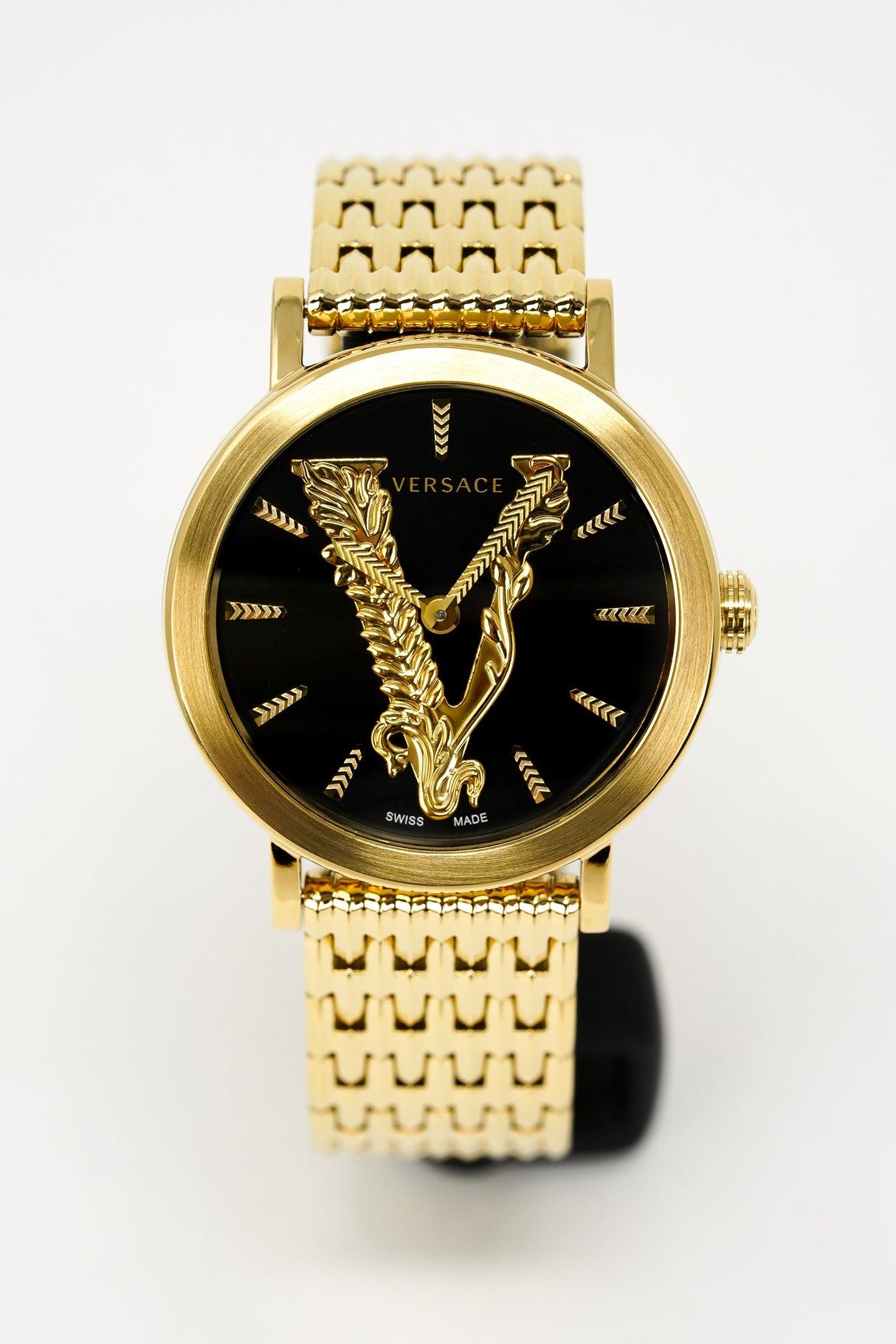 Versace Ladies Watch Virtus Black VEHC00619