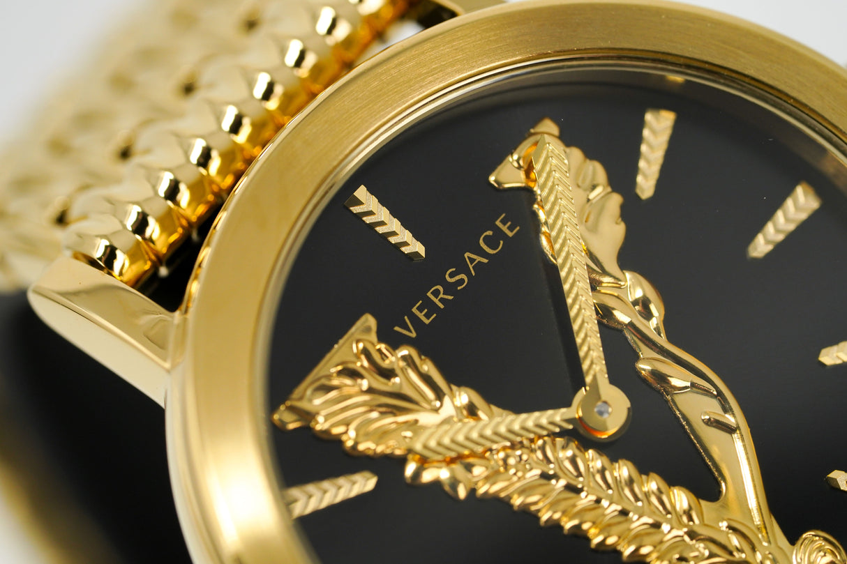 Versace Ladies Watch Virtus Black VEHC00619