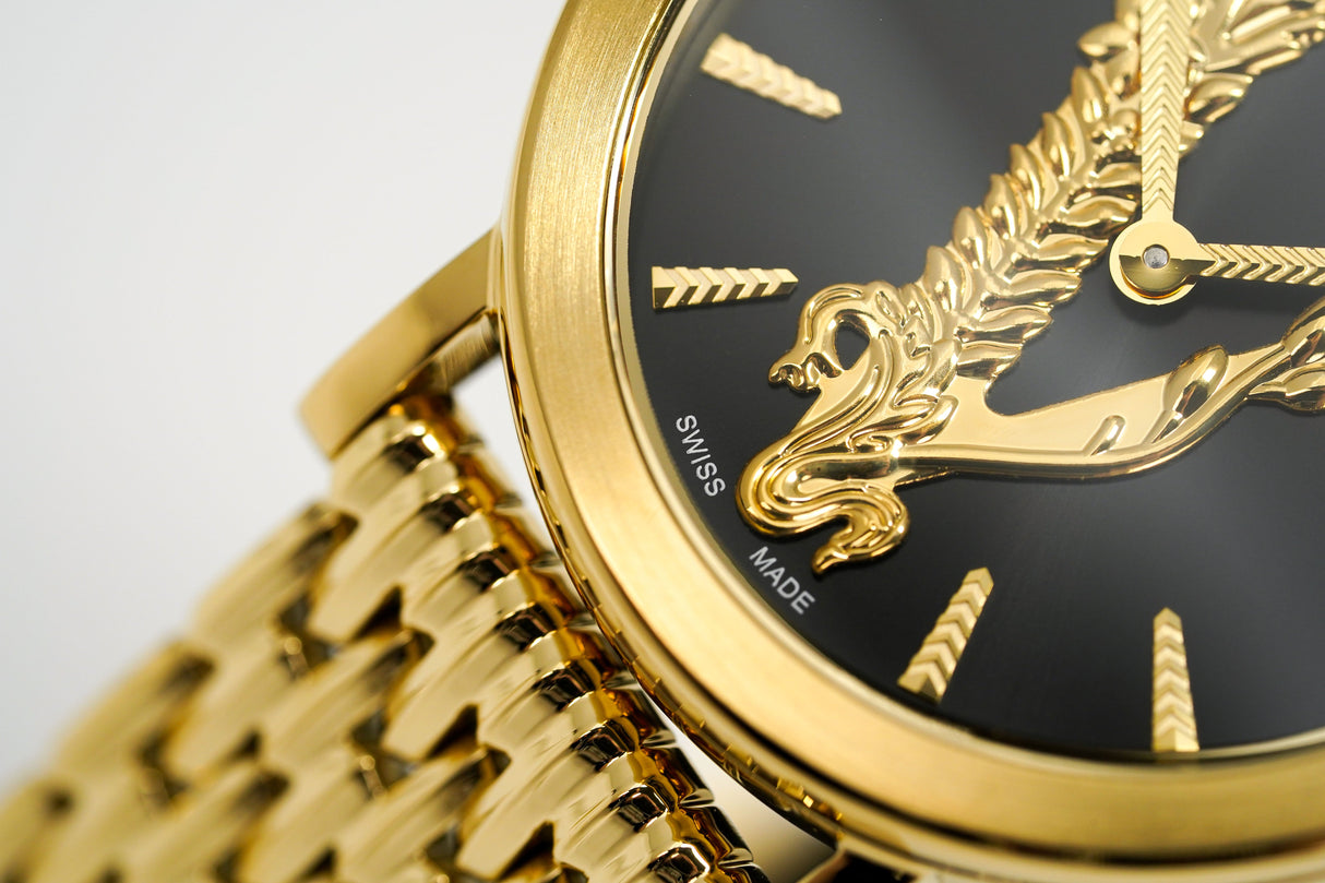 Versace Ladies Watch Virtus Black VEHC00619