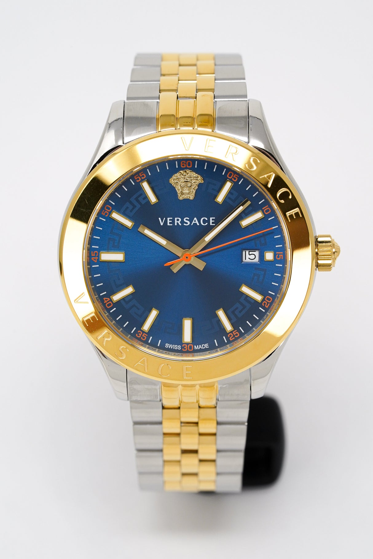 Versace Men's Watch Hellenyium Two Tone Blue VEVK00520