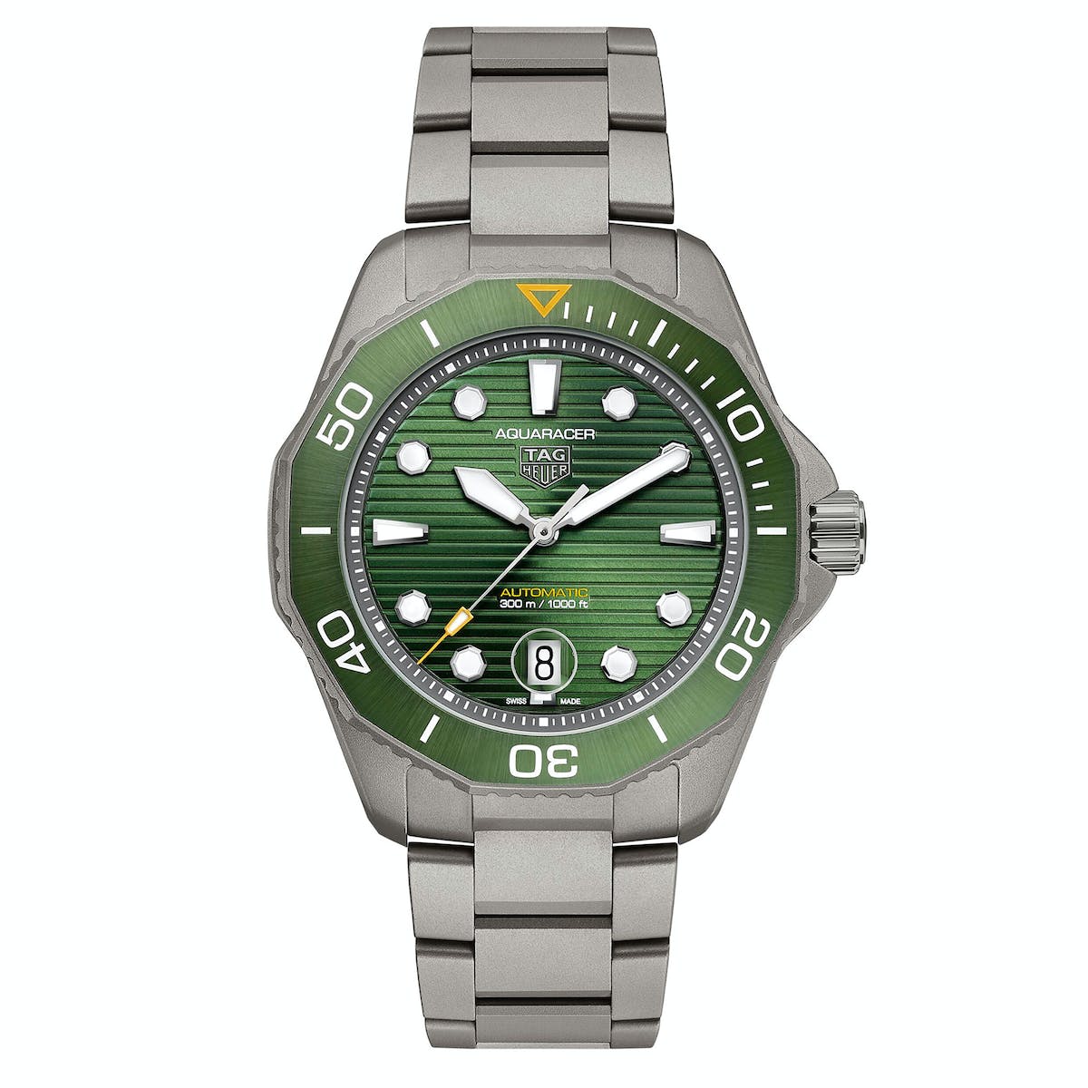 Tag Heuer Watch Automatic Aquaracer Professional 300 Green WBP208B.BF0631