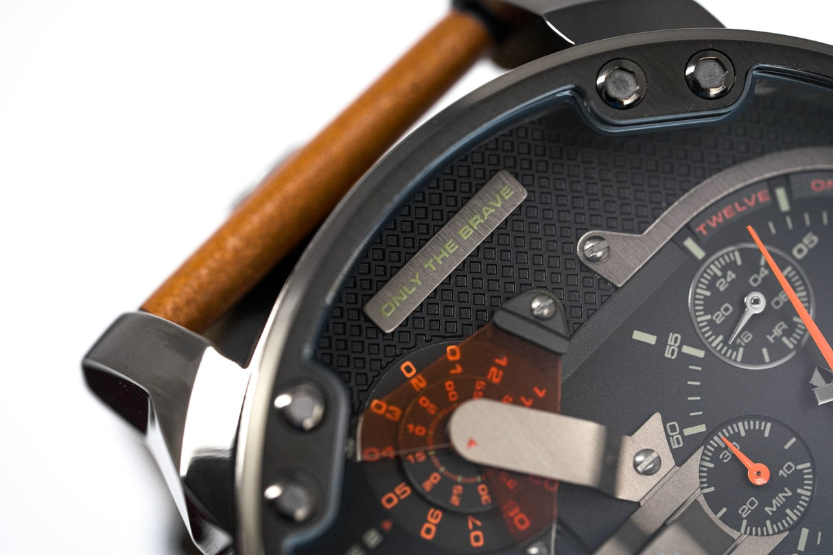 Diesel Men's Chronograph Watch Mr Daddy 2.0 Gun Metal - Watches & Crystals