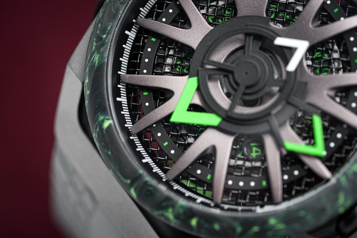 Mazzucato Reversible Monza Green Limited Edition - Watches & Crystals