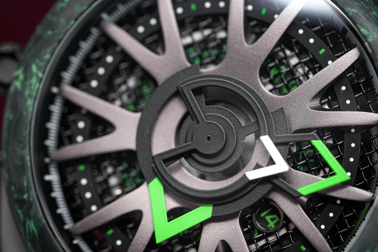 Mazzucato Reversible Monza Green Limited Edition - Watches & Crystals