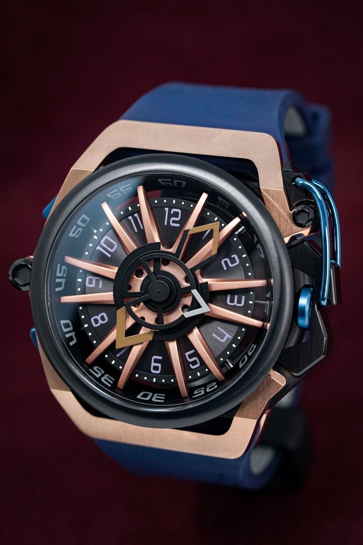 Mazzucato Reversible RIM Rose Gold - Watches & Crystals