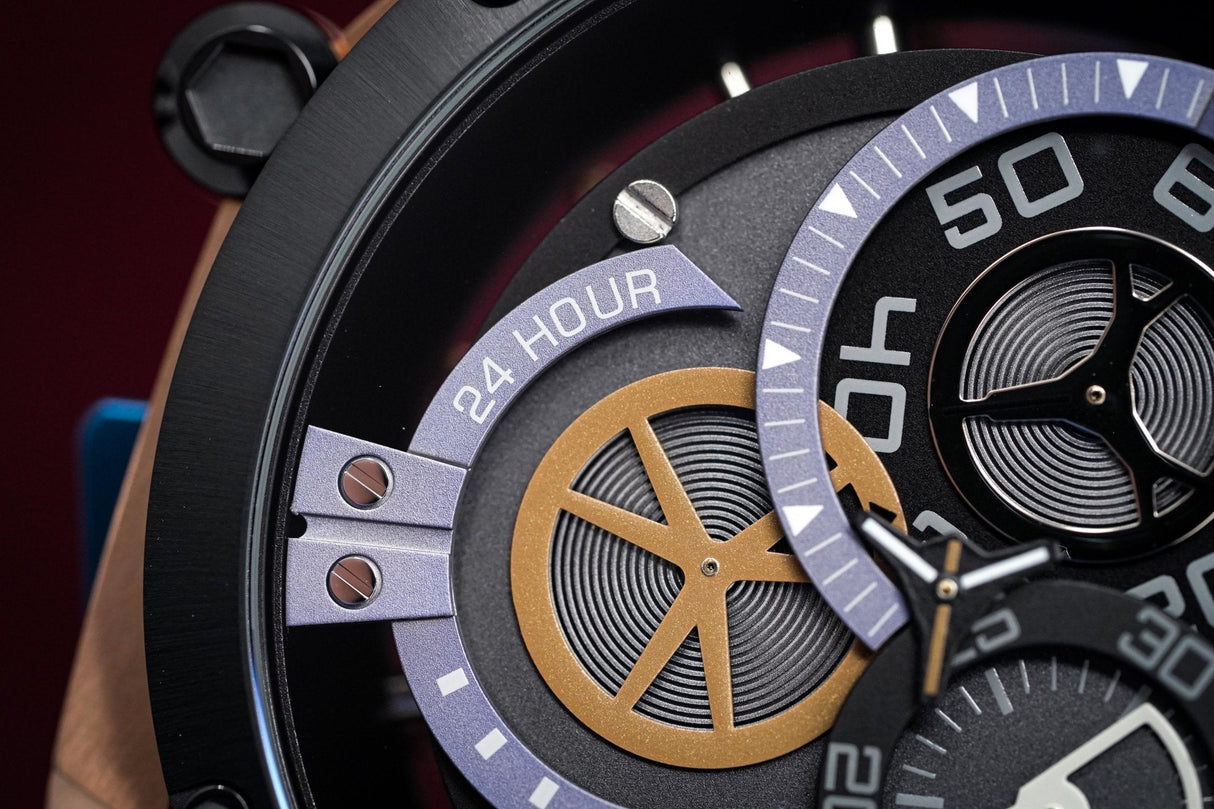 Mazzucato Reversible RIM Rose Gold - Watches & Crystals