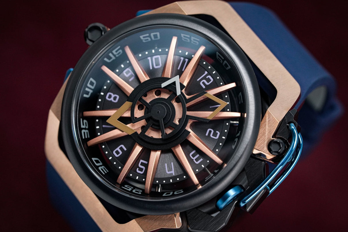 Mazzucato Reversible RIM Rose Gold - Watches & Crystals