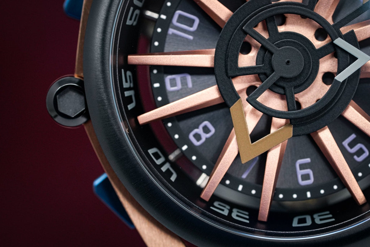 Mazzucato Reversible RIM Rose Gold - Watches & Crystals