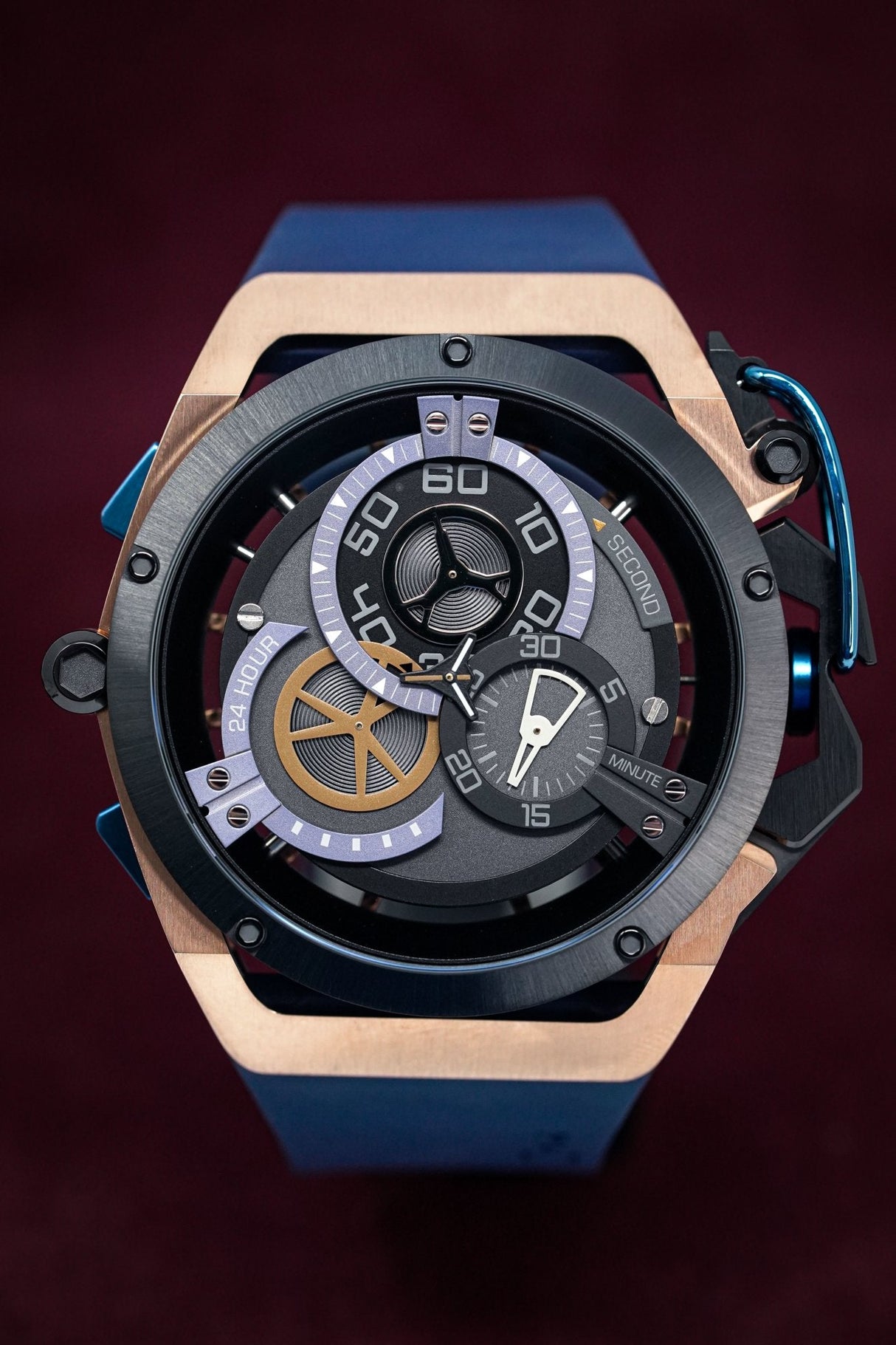 Mazzucato Reversible RIM Rose Gold - Watches & Crystals