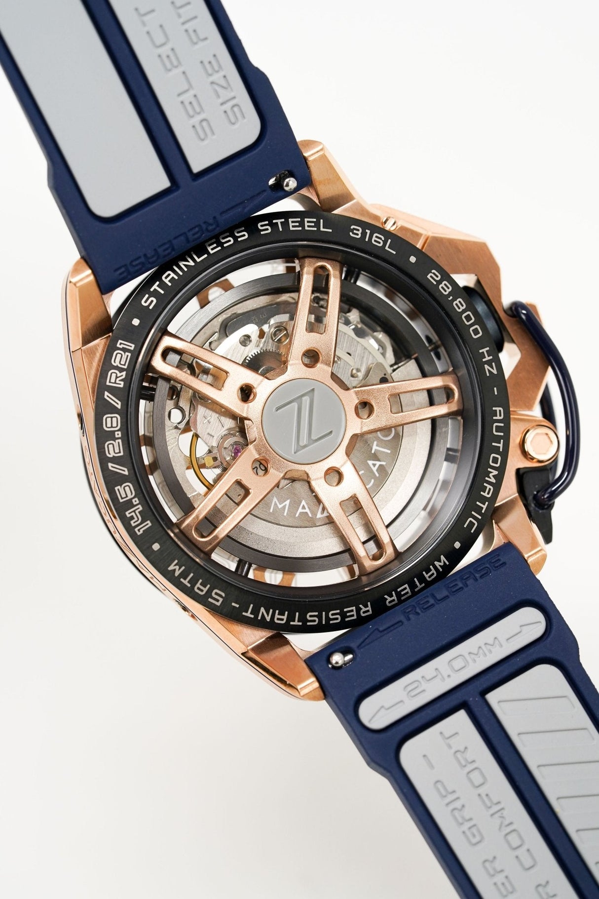 Mazzucato RIM GT Men's Chronograph Watch Blue GT5-RG - Watches & Crystals