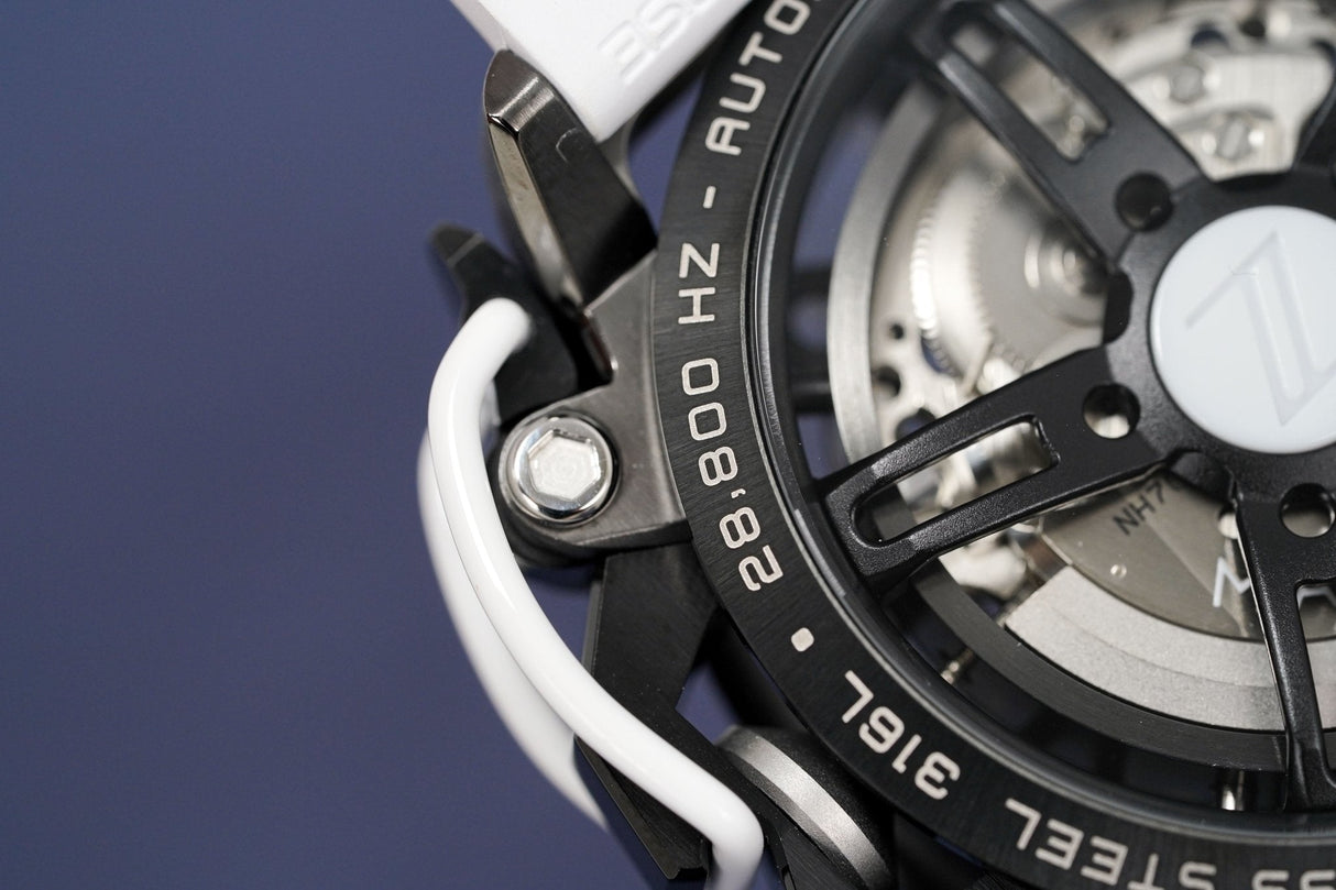 Mazzucato RIM GT Men's Chronograph Watch White GT3-WH - Watches & Crystals