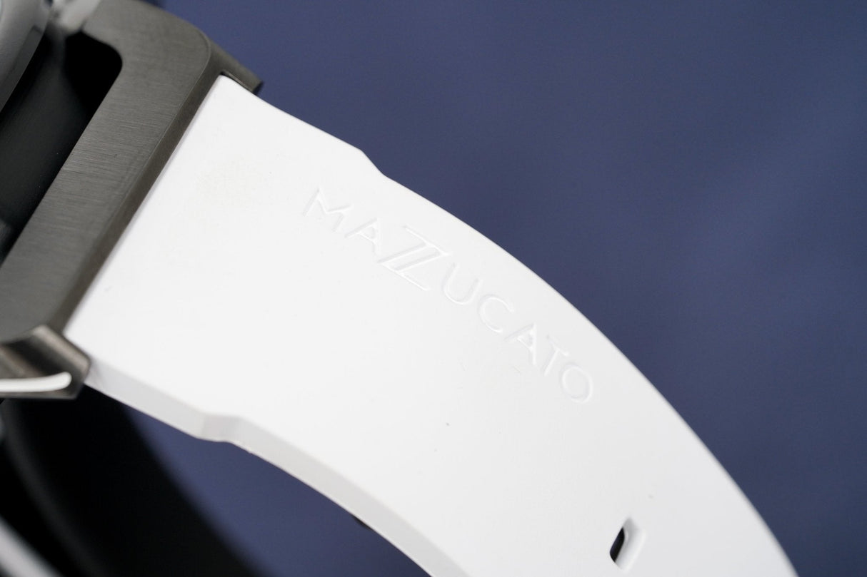 Mazzucato RIM GT Men's Chronograph Watch White GT3-WH - Watches & Crystals