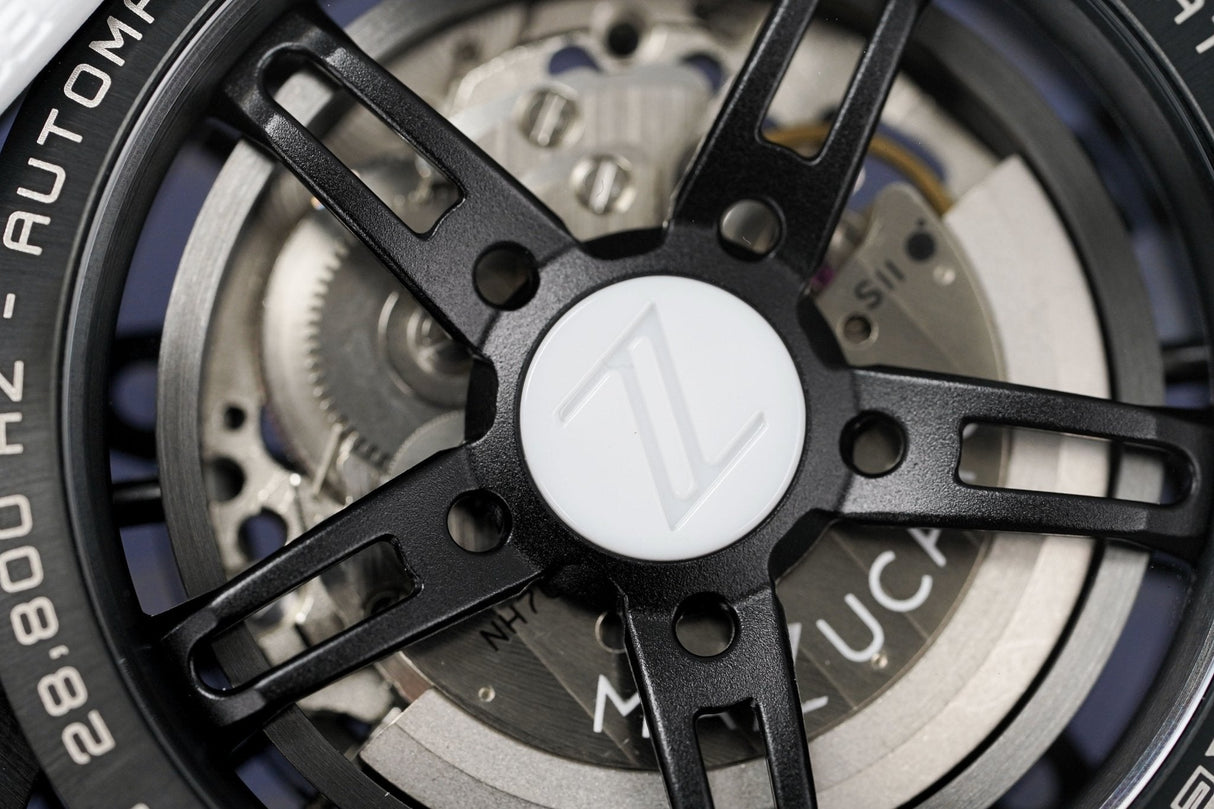 Mazzucato RIM GT Men's Chronograph Watch White GT3-WH - Watches & Crystals