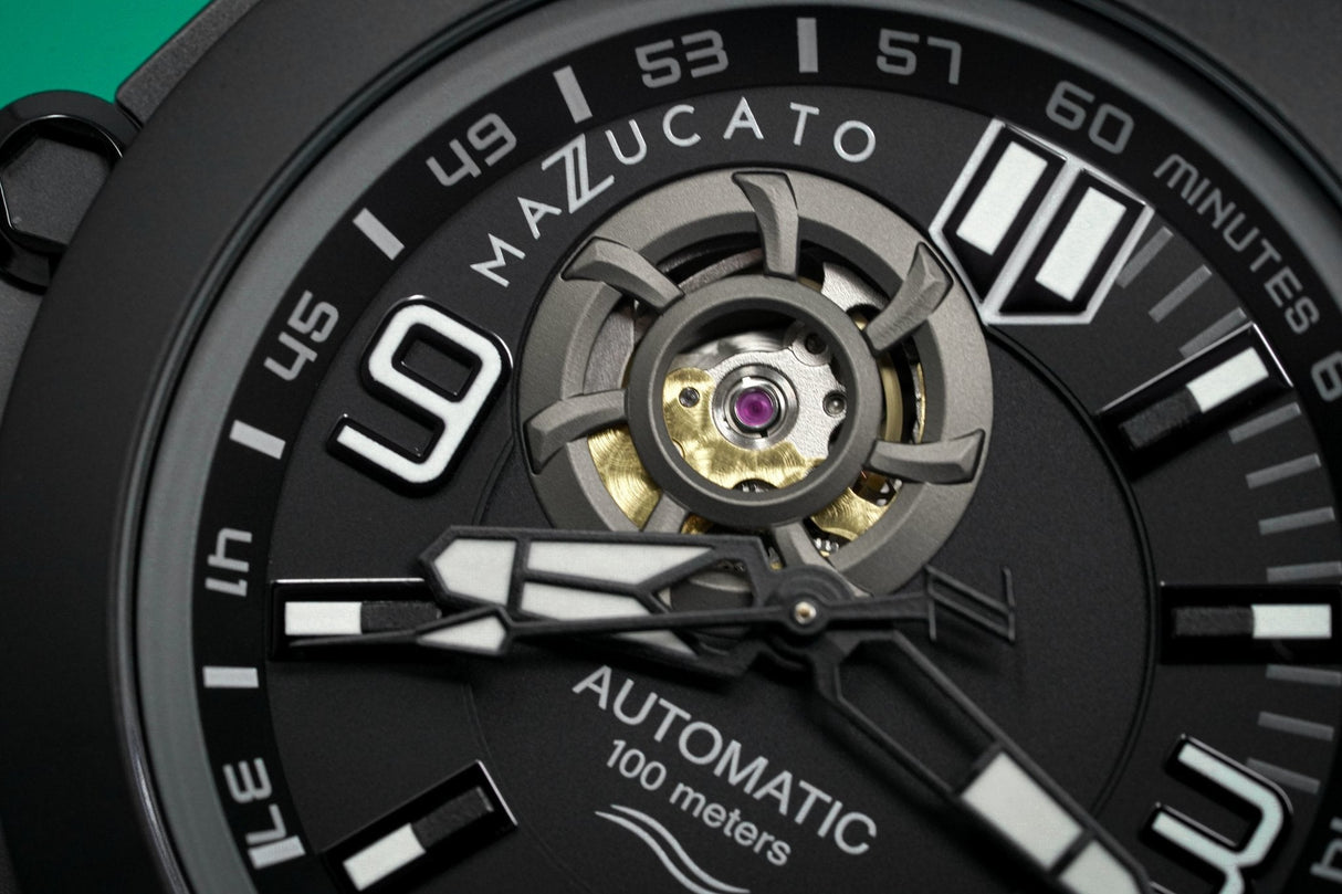Mazzucato RIM Scuba Black - Watches & Crystals
