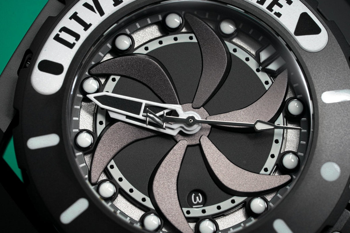 Mazzucato RIM Scuba Black - Watches & Crystals