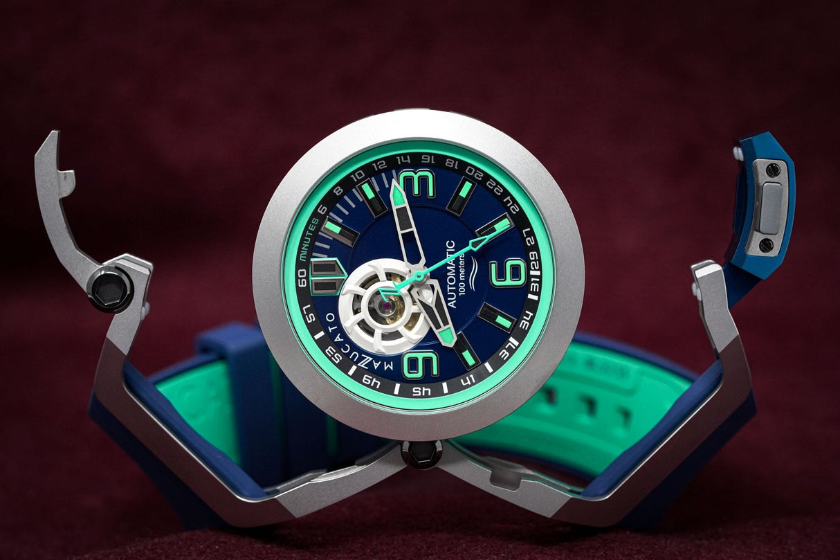 Mazzucato RIM Scuba Blue Green - Watches & Crystals
