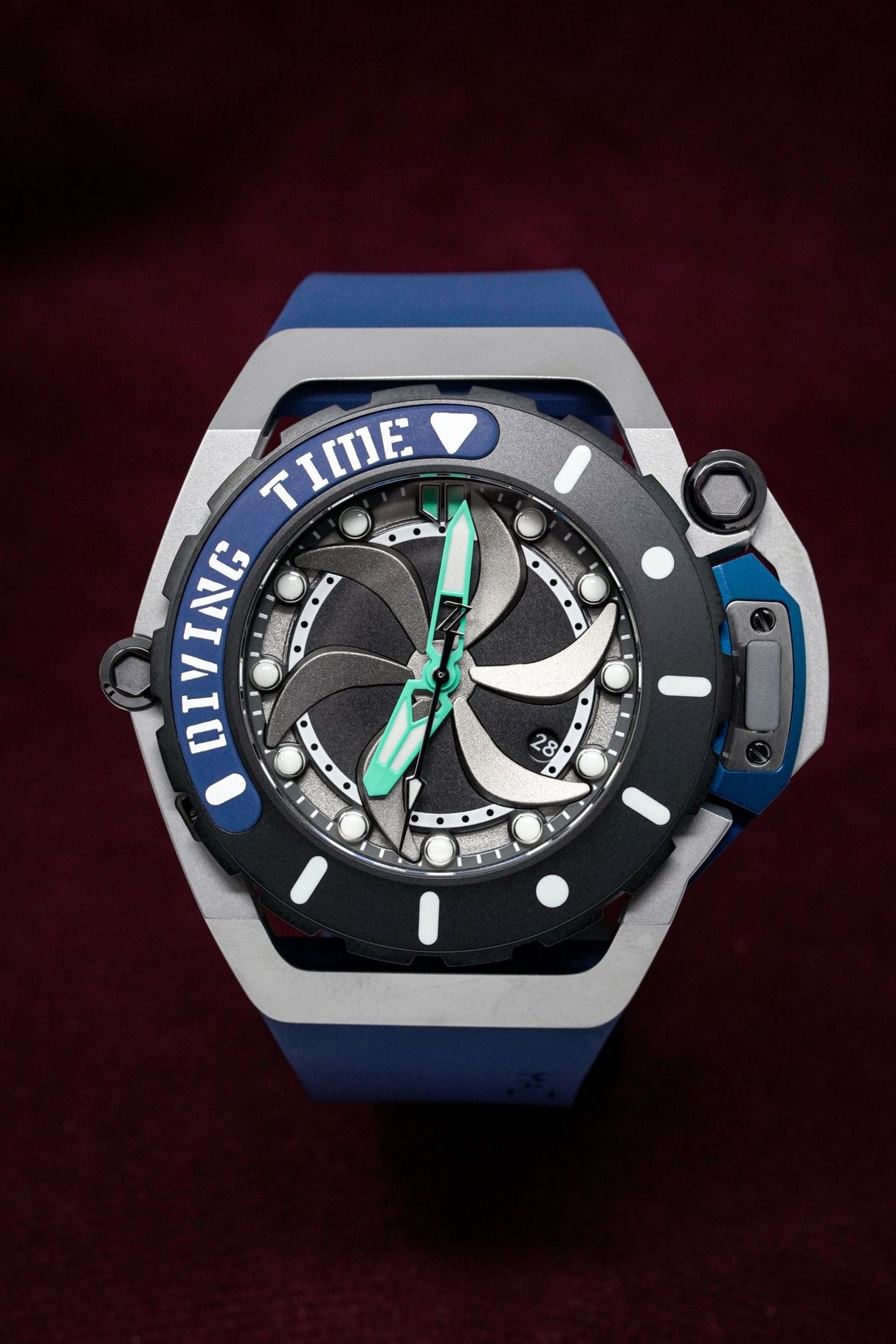 Mazzucato RIM Scuba Blue Green - Watches & Crystals