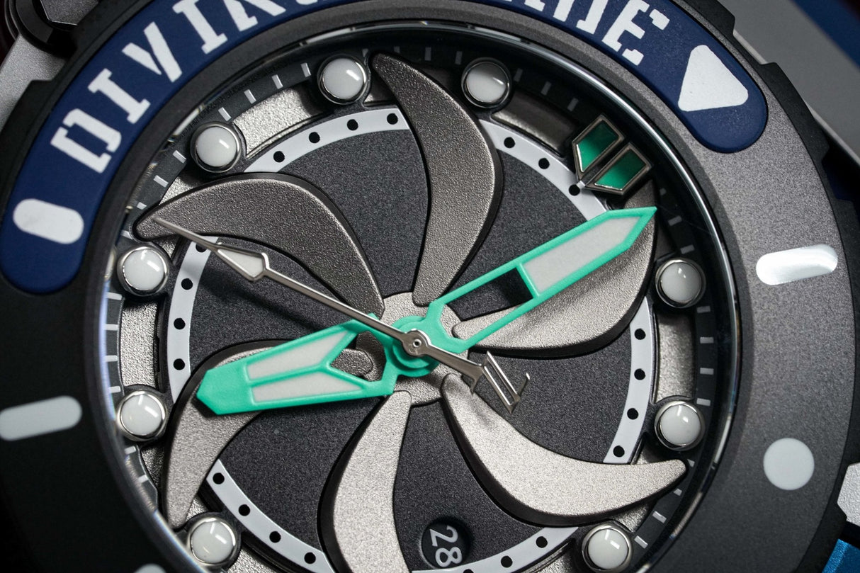 Mazzucato RIM Scuba Blue Green - Watches & Crystals