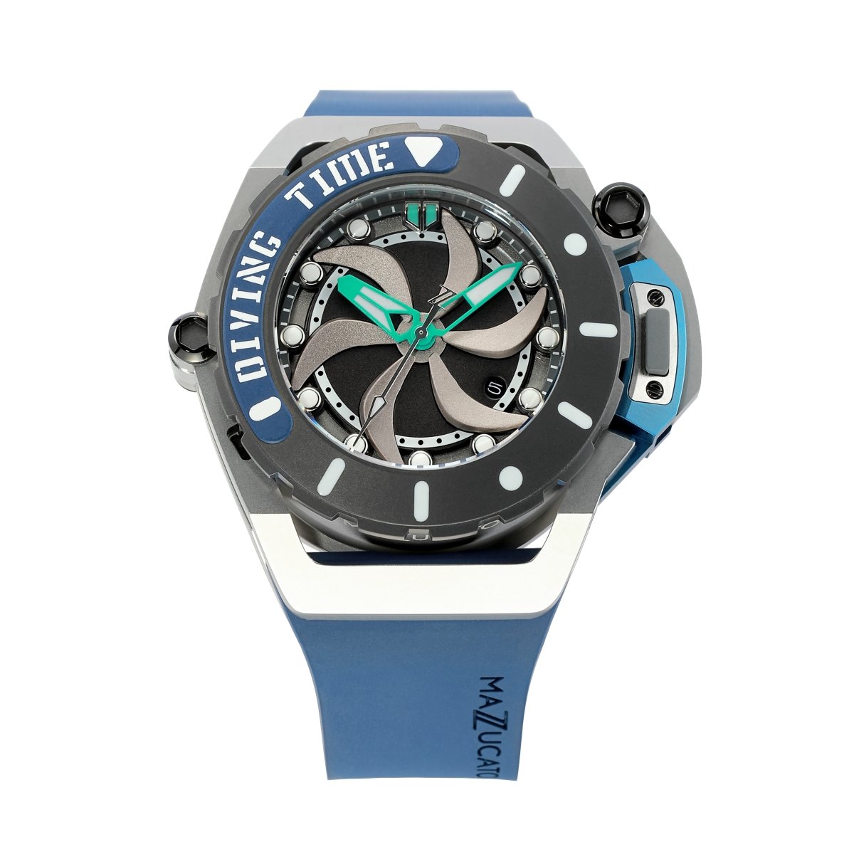 Mazzucato RIM Scuba Blue Green - Watches & Crystals