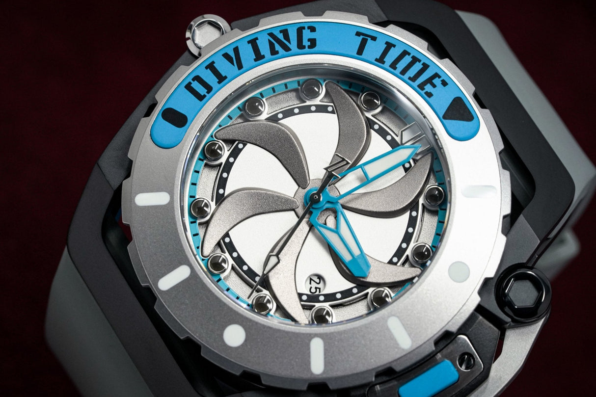 Mazzucato RIM Scuba Blue Grey - Watches & Crystals